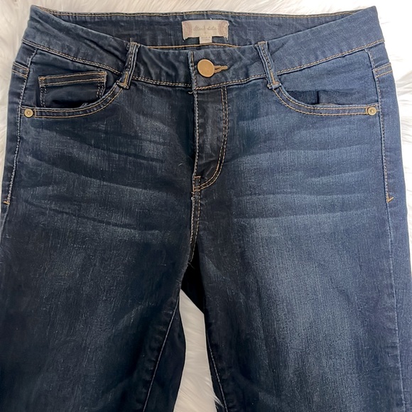 Altar’d State dark wash skinny jeans. 11. - Picture 2 of 5